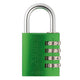ABUS Mechanical  145/40 40mm Aluminium Combination Padlock Green 49531