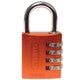 ABUS Mechanical  145/40 40mm Aluminium Combination Padlock Orange 49527