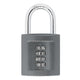 ABUS Mechanical  158/50 50mm Combination Padlock (4-Digit) Die-Cast Body Carded