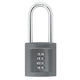 ABUS Mechanical  158/50HB50 50mm Combination Padlock (4-Digit) Long Shackle