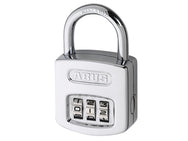 ABUS Mechanical  160/50 50mm Steel Case Die-Cast Body Combination Padlock (4-Digit) Carded
