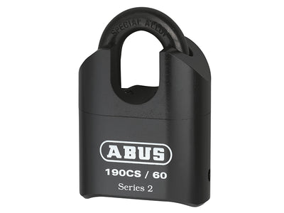 ABUS Mechanical  190/60 60mm Heavy-Duty Combination Padlock Closed Shackle (4-Digit) Carded