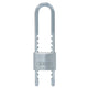 ABUS Mechanical 64TI/50mm TITALIUM™ Padlock Adjustable Shackle