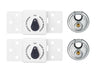 ABUS Mechanical 141/200 Diskus® Integral Van Lock White & 26/70mm Diskus® Padlock Twin Pack – – Now available at MTN Shop UK.