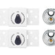 ABUS Mechanical 141/200 Diskus® Integral Van Lock White & 26/70mm Diskus® Padlock Twin Pack
