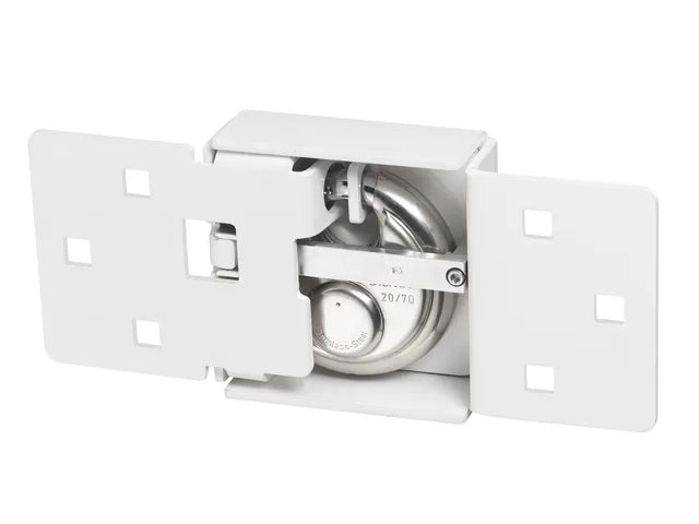 ABUS Mechanical 141/200 Diskus® Integral Van Lock White & 26/70mm Diskus® Padlock Twin Pack – – Now available at MTN Shop UK. - imagen 2