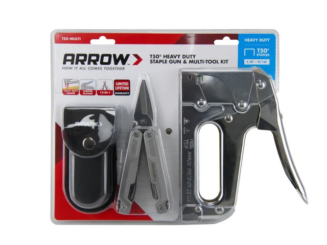 Arrow AT50 Staple Gun with FREE Multi Tool – – Now available at MTN Shop UK. - imagen 5