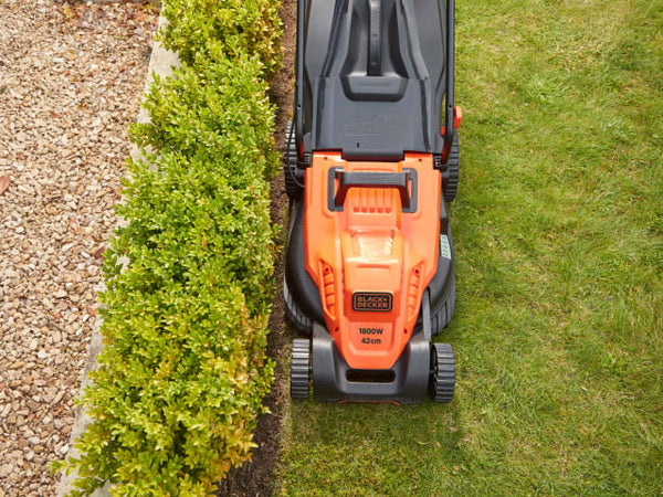 BLACK + DECKER BEMW481BH Mower with Bike Handle 42cm 1800W 240V – – Now available at MTN Shop UK.