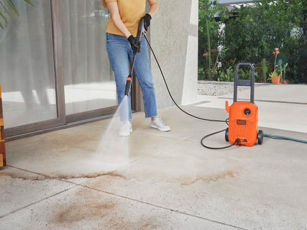 BLACK + DECKER BEPW1300L Pressure Washer 110 bar 240V – – Now available at MTN Shop UK.