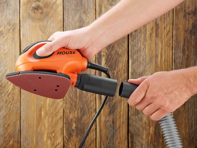 BLACK + DECKER 55W Mouse Sander + 6 Sanding Sheets – – Now available at MTN Shop UK. - imagen 4