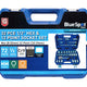 BlueSpot Tools 1/2in Hex & 12 Point Socket Set, 32 Piece