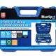 BlueSpot Tools 1/2in & 1/4in Metric Socket Set, 94 Piece