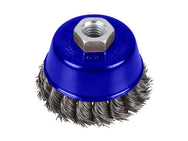 BlueSpot Tools Twist Knot Cup Brush 75mm M14 X 2 – – Now available at MTN Shop UK.