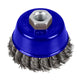 BlueSpot Tools Twist Knot Cup Brush 75mm M14 X 2