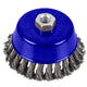 BlueSpot Tools Twist Knot Cup Brush 100mm M14 X 2