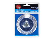 BlueSpot Tools Twist Knot Cup Brush 100mm M14 X 2 – – Now available at MTN Shop UK. - imagen 2