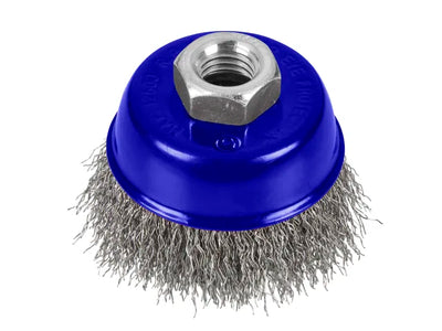 BlueSpot Tools Steel Wire Cup Brush 65mm M14 X 2 – – Now available at MTN Shop UK.