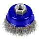 BlueSpot Tools Steel Wire Cup Brush 65mm M14 X 2