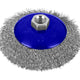 BlueSpot Tools Steel Bevel Wire Cup Brush 115mm M14 X 2