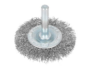 BlueSpot Tools Flat Steel Wire Wheel Brush 50mm x 6mm Arbor – – Now available at MTN Shop UK.