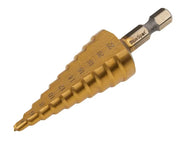 BlueSpot Tools HSS 1/4in Hex Shank Step Drill 4-22mm – – Now available at MTN Shop UK.