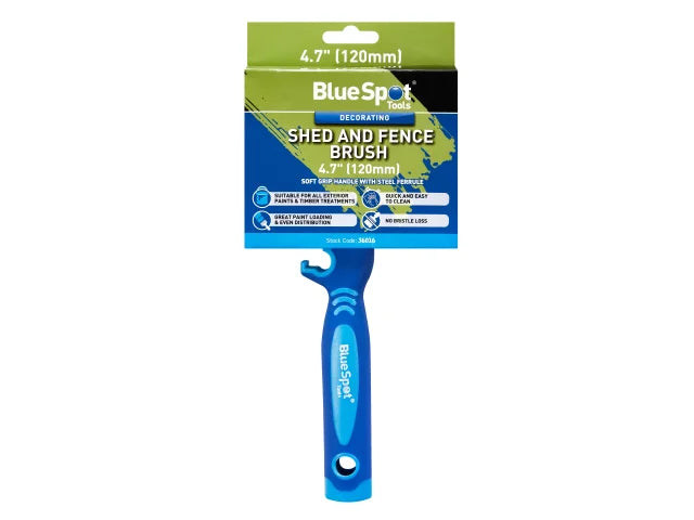 BlueSpot Tools Shed and Fence Brush 120mm – – Now available at MTN Shop UK. - imagen 2