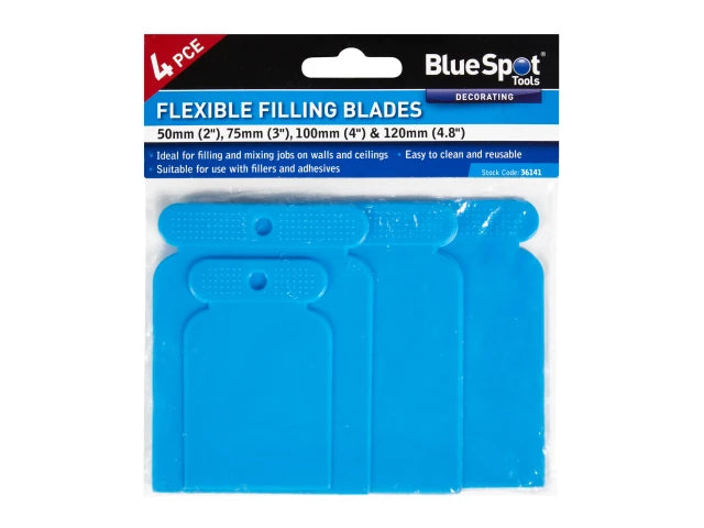 BlueSpot Tools Flexible Filling Blade Set, 4 Piece – – Now available at MTN Shop UK. - imagen 2