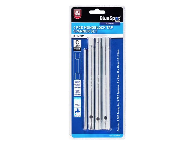 BlueSpot Tools Monoblock Tap Spanner Set, 3 Piece – – Now available at MTN Shop UK. - imagen 2
