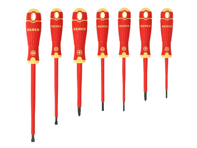 Bahco B220.007 BAHCOFIT Insulated Screwdriver Set, 7 Piece – – Now available at MTN Shop UK.