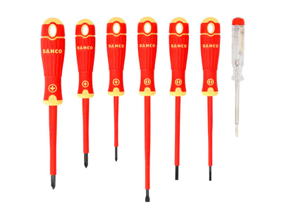 Bahco B220.027 BAHCOFIT Insulated Screwdriver Set, 7 Piece – – Now available at MTN Shop UK.