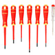 Bahco B220.027 BAHCOFIT Insulated Screwdriver Set, 7 Piece