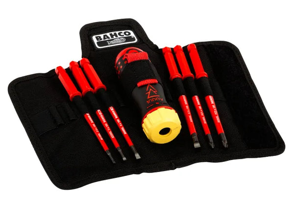 Bahco Insulated Ratcheting Screwdriver Set, 6 Piece – – Now available at MTN Shop UK.