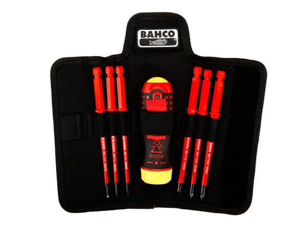 Bahco Insulated Ratcheting Screwdriver Set, 6 Piece – – Now available at MTN Shop UK.