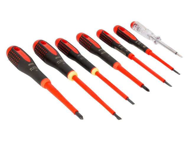 Bahco BE-9887S ERGO™ VDE Insulated Screwdriver Set, 7 Piece – – Now available at MTN Shop UK. - imagen 2