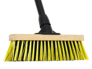 Bulldozer Stiff Dual PET Wooden Broom with Metal Handle 279mm (11in) - imagen 2