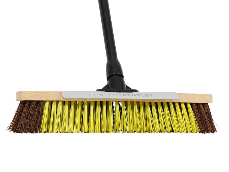 Bulldozer Dual Fill Bass/PET Broom with Metal Scraper 457mm (18in) - imagen 2