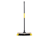 Bulldozer Dual Fill Soft PET Broom with Metal Scraper 457mm (18in)