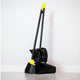 Bulldozer Heavy-duty Long Handled Dustpan and Brush Set