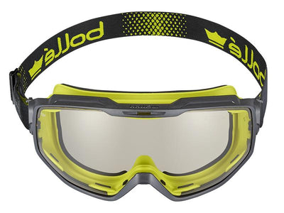Bolle Safety Yellow Vented Universal Goggles - Platinum Copper