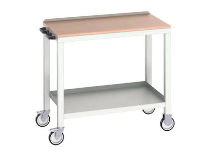 Bott Verso Mobile Welded Bench, Multiplex Wood Top 1000 x 600mm – – Now available at MTN Shop UK.