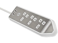 Brennenstuhl estilo Corner Extension Lead 240V 3-Gang 13A White 2m – – Now available at MTN Shop UK. - imagen 3