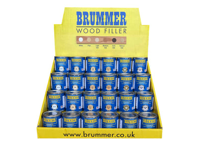 Brummer® Wood Filler Counter Display Unit X 24Pc – – Now available at MTN Shop UK.