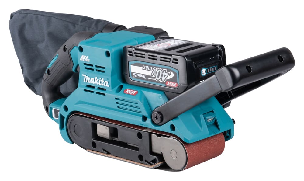 Makita - Makita BS001GZ01 XGT® 40Vmax BL Sander 40V Bare Unit - Makita cordless belt sander, 40V, dust bag attached. - imagen 8