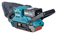 Makita - Makita BS001GZ01 XGT® 40Vmax BL Sander 40V Bare Unit - Makita cordless belt sander, 40V, dust bag attached. - imagen 8