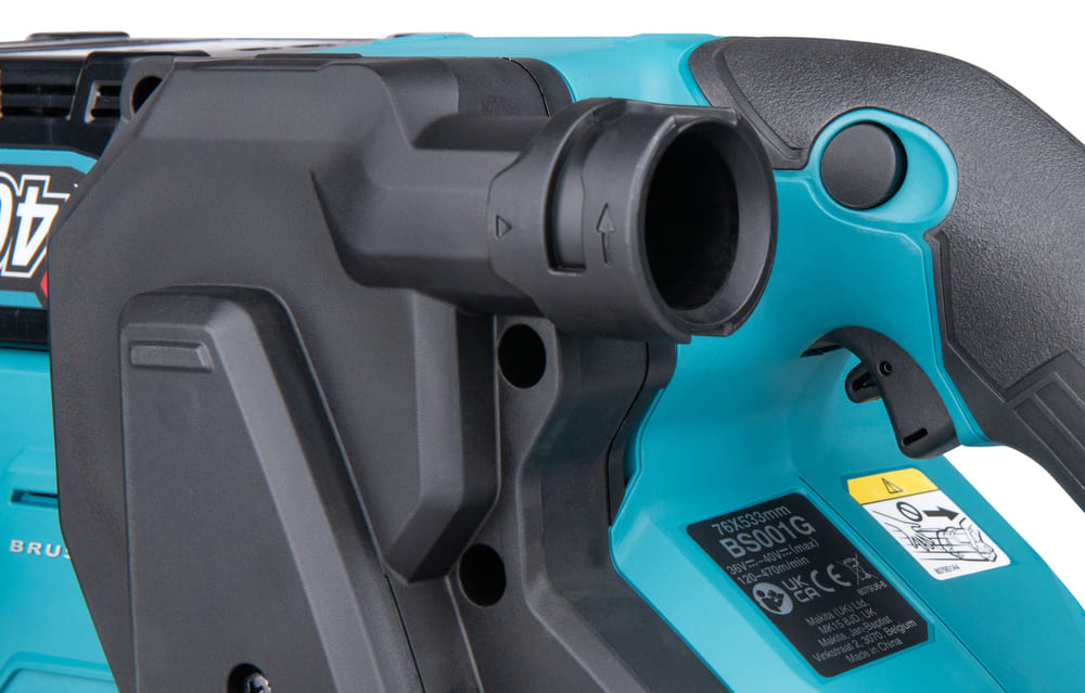 Makita - Makita BS001GZ01 XGT® 40Vmax BL Sander 40V Bare Unit - Cordless brushless belt sander with ergonomic handle design. - imagen 12