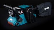Makita - Makita BS001GZ01 XGT® 40Vmax BL Sander 40V Bare Unit - Makita cordless belt sander with dust bag and LED.