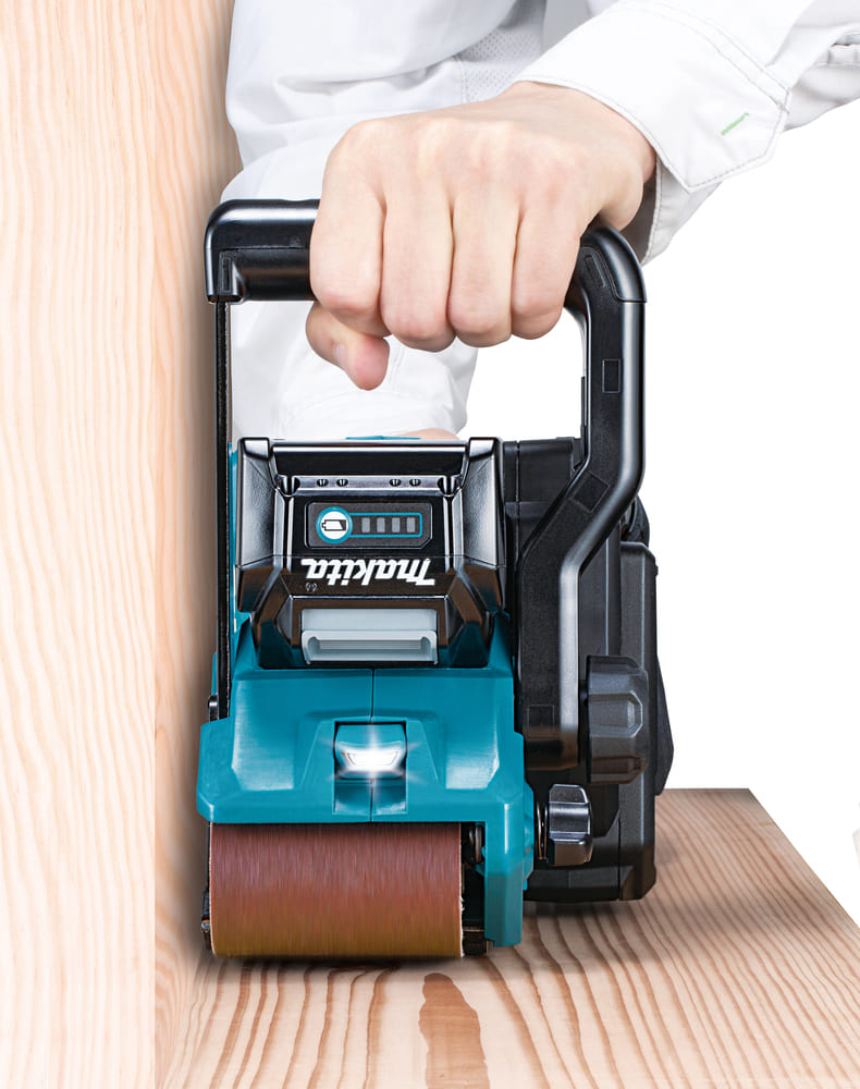 Makita - Makita BS001GZ01 XGT® 40Vmax BL Sander 40V Bare Unit - Cordless handheld belt sander with ergonomic handle. - imagen 26