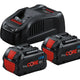 Bosch ProCORE18V 5.5Ah Batteries & Charger Starter Kit 18V