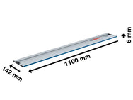 Bosch FSN 1100 Professional Guide Rail 1100mm – – Now available at MTN Shop UK. - imagen 2