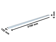 Bosch FSN 3100 Professional Guide Rail 3100mm – – Now available at MTN Shop UK. - imagen 2